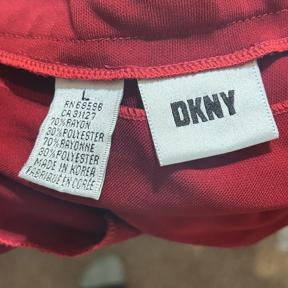 Vintage DKNY Layered Wrap-Effect Top - Picture 9 of 9